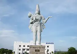 Annamacharya statue, Rajampet, Kadapa