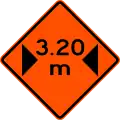 PP-5-5 Horizontal width clearance