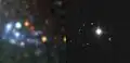 SN 2008bk before it exploded (left) and after the explosion (right)