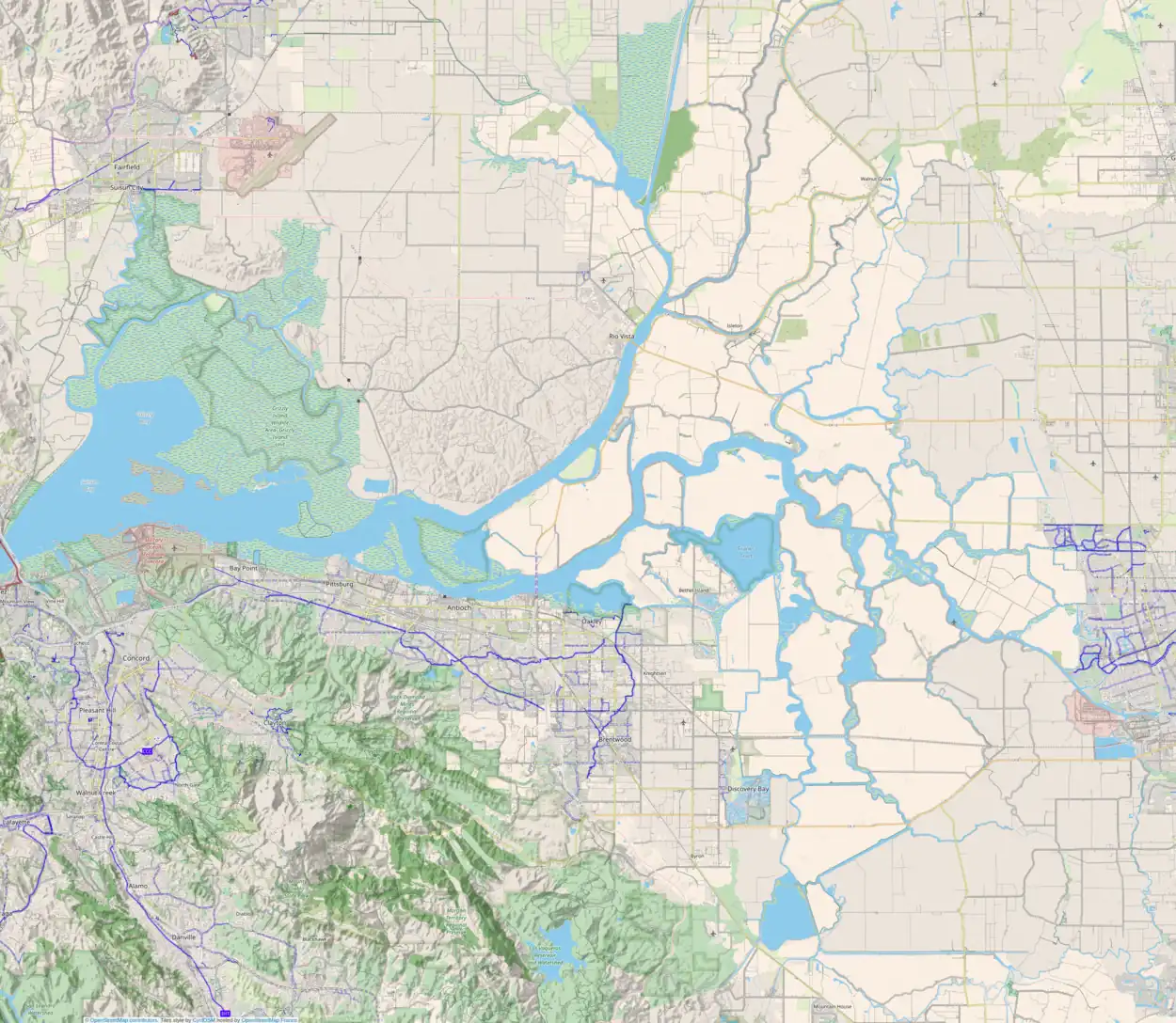 Chain Island is located in Sacramento-San Joaquin River Delta