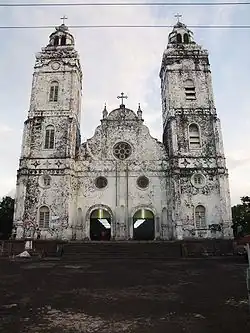 Historic Catholic church in Safotu, 2007