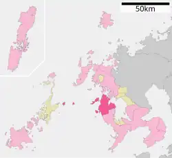 Location of Saikai