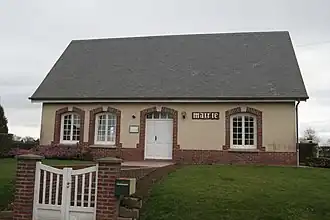 The town hall in Saint-Benoît-d'Hébertot