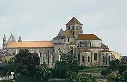 Southern side of the abbey.