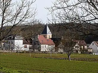 A general view of Saint-Pantaly-d'Excideuil