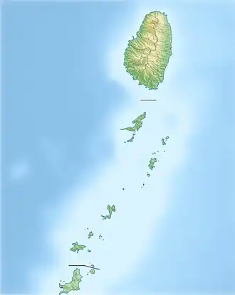 Mayreau is located in Saint Vincent and the Grenadines