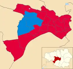 2010 results map