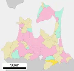 Location of Sannohe