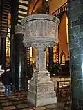 Interior pulpit
