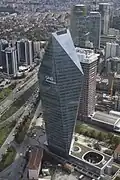 View from the observation deck of Istanbul Sapphire