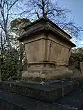 Sarcophagus 10 metres south of south porch