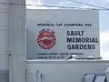 Championships at south entrance.