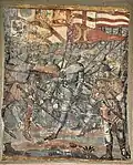 frescos in the donjon
