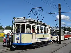 A Schwerin tram - Wismar type