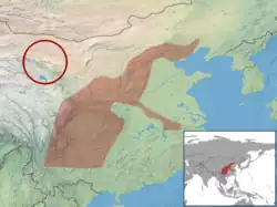Map of range
