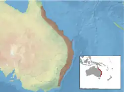 Map of range