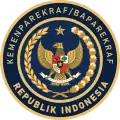 Seal of the Ministry of Tourism and Creative Economy (2020–2024)