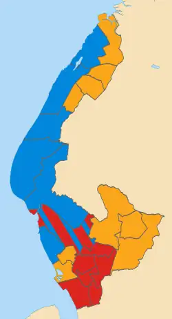 2004 results map