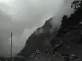 Sela Pass is prone heavy landslides