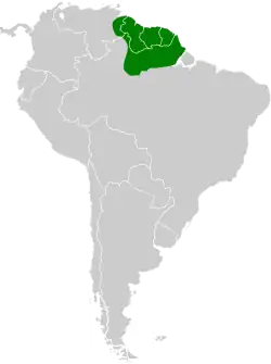 Map of range