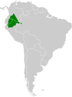Map of range