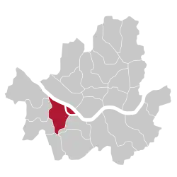 Location of Yeongdeungpo District in Seoul