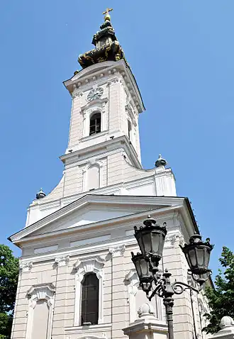 Saint George's Orthodox cathedral (Saborna crkva) in Stari Grad