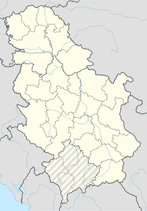 Prilepac is located in Serbia