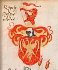 Serbian Despotate, German armorial (c. 1600)