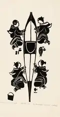 Singing Women Sew Kayak (1960)