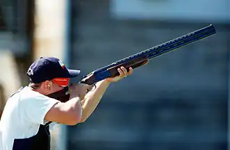 Skeet shooting in USA
