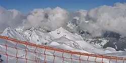 View in the ski area