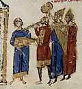 13th century, Palermo Sicily. Madrid Skylitzes (Cod. Vitr. 26-2, folio 78r)