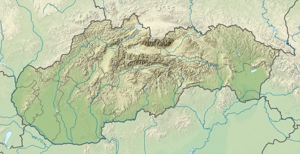 Modra is located in Slovakia