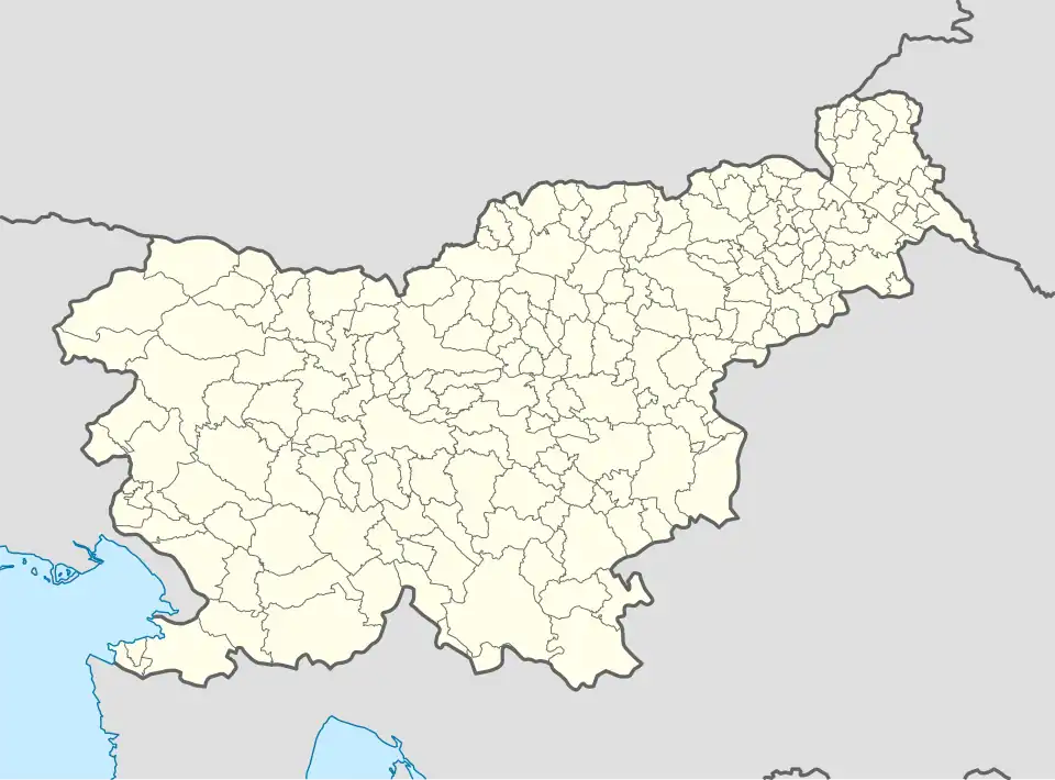 Gradin is located in Slovenia