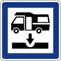 III-42b Caravan waste station.
