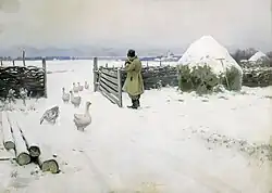 Mikhail Germashev&nbsp;[ru]: Snow (1897)