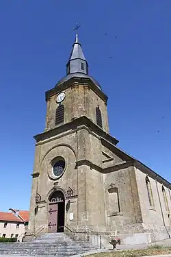 The church in Sommauthe