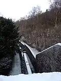 Spillway cascades