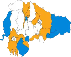 2007 results map
