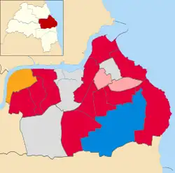 2006 results map