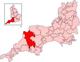 Map of constituency