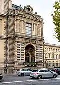 South façade of the Petite Galerie in 2016, as restored by Duban in 1851