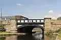 Boundary Bridge over Leeds and Liverpool Canal, Boundary Lane, Vauxhall (1835 widened 1861; Grade II)
