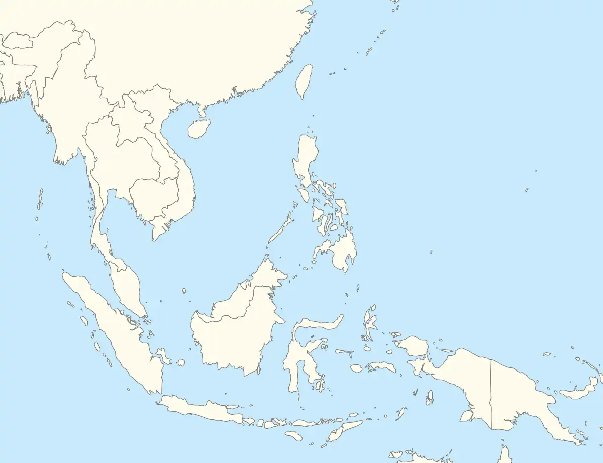 Manado is located in Southeast Asia
