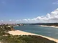 Beaches along the Mira River