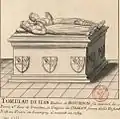 Jean de Bourbon, natural son of Louis I, Duke of Bourbon, and his second or third wife, Agnès de Chaleu