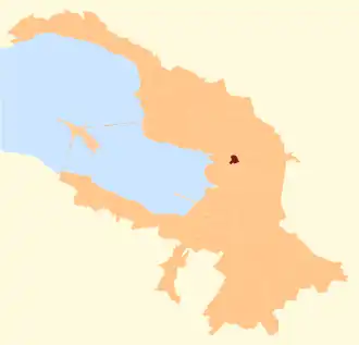 Aptekarsky Ostrov Municipal Okrug on the 2006 map of St. Petersburg