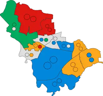 2023 results map