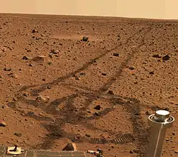 Image 57Surface of Mars by the Spirit rover (2004) (from Space exploration)